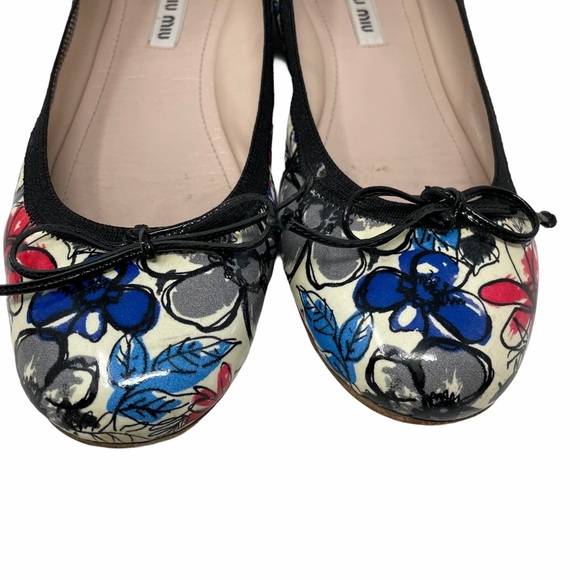 Miu miu calfskin leather flats size 36(6) - Picture 6 of 11